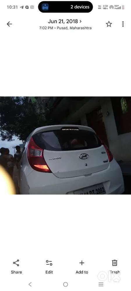 Hyundai Eon 2012 Lpg Good Conditionwith Petrol