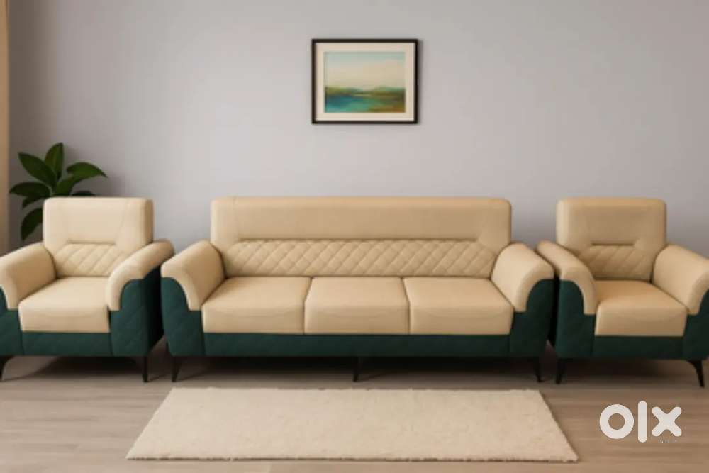Today best deal buy new sofa set 8799 L sofa 14999 EMI available