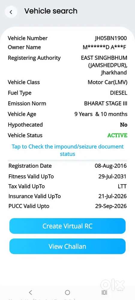 Hyundai Creta 2017 Diesel Automatic Second Owner