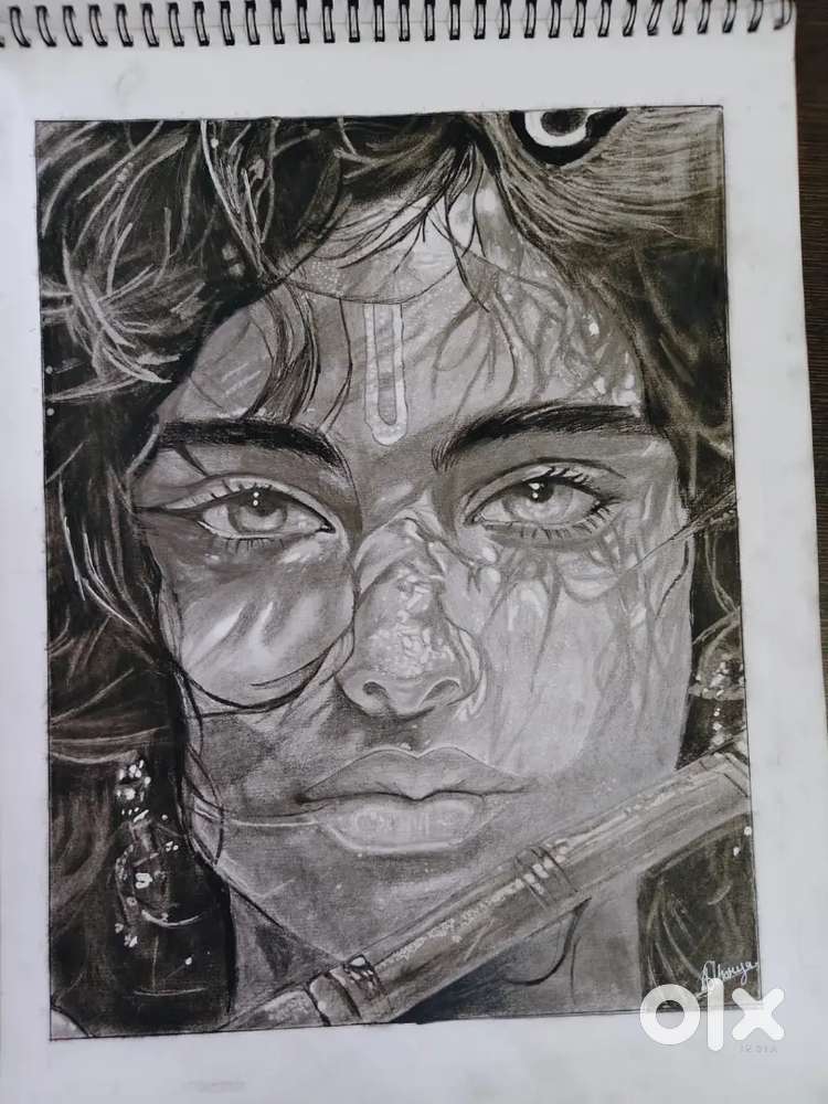 Krishna sketch.