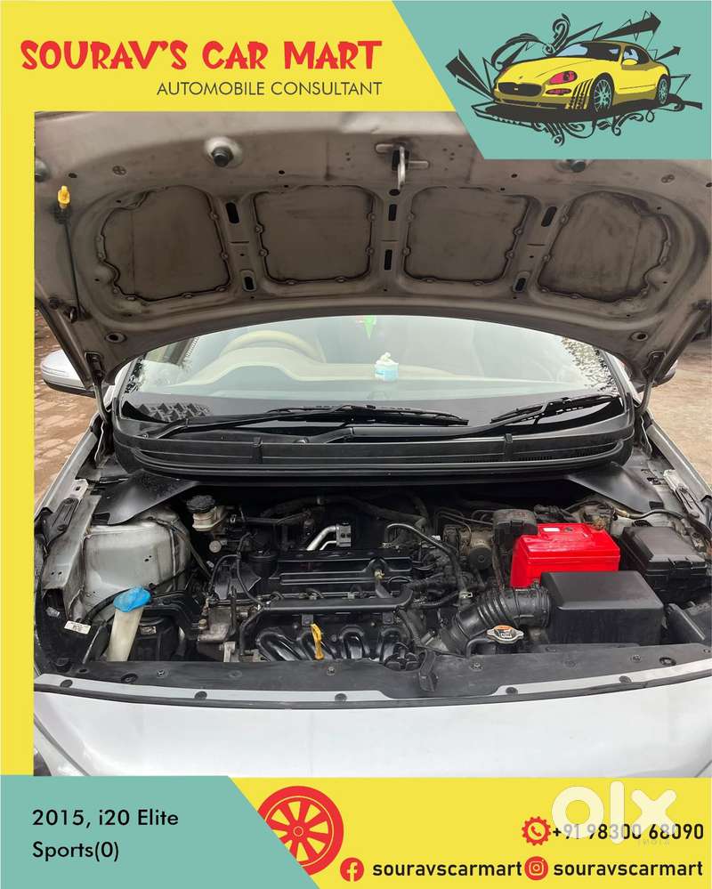 Hyundai I20 Sportz Option 1.2, 2015, Petrol