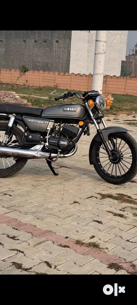 Rx 100 deals modified bike olx