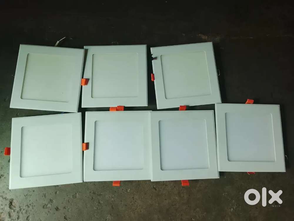 Led panel lights 12 watts only 150 rs per piece