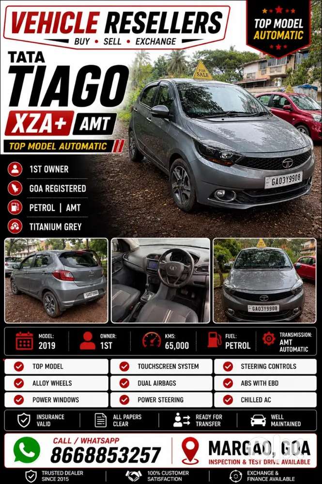Tata Tiago Xza Plus 2019