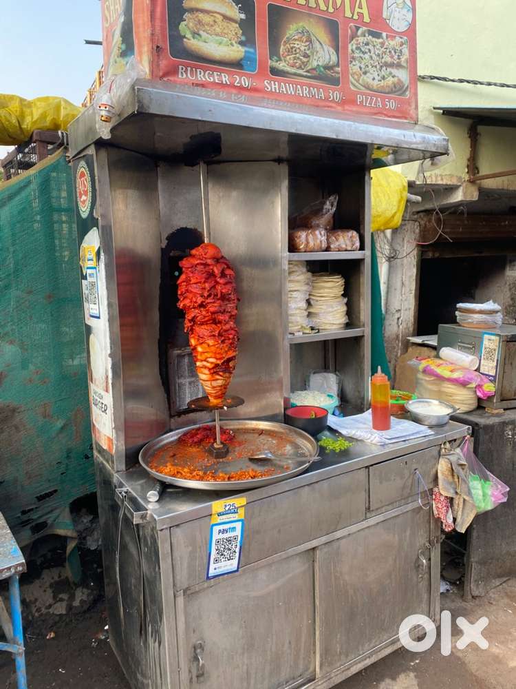 Shawarma counter