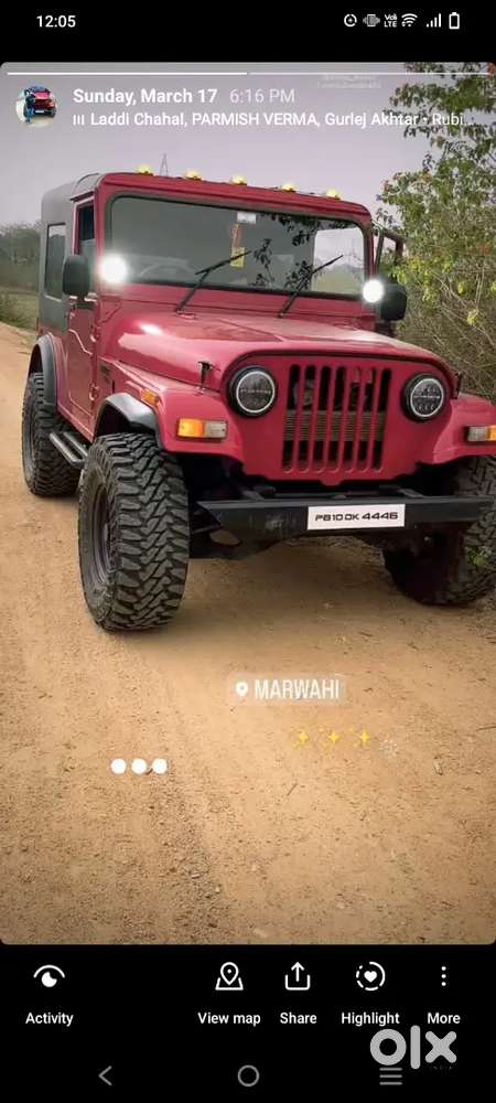 Mahindra Thar 2015 Diesel Well Maintained