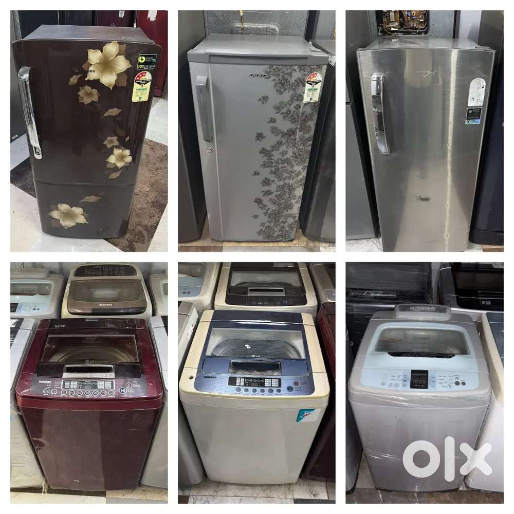 Fridge & Washing Machine for rent
