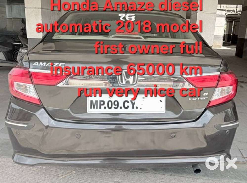 Honda Amaze Ace Edition Cvt Diesel, 2018, Diesel