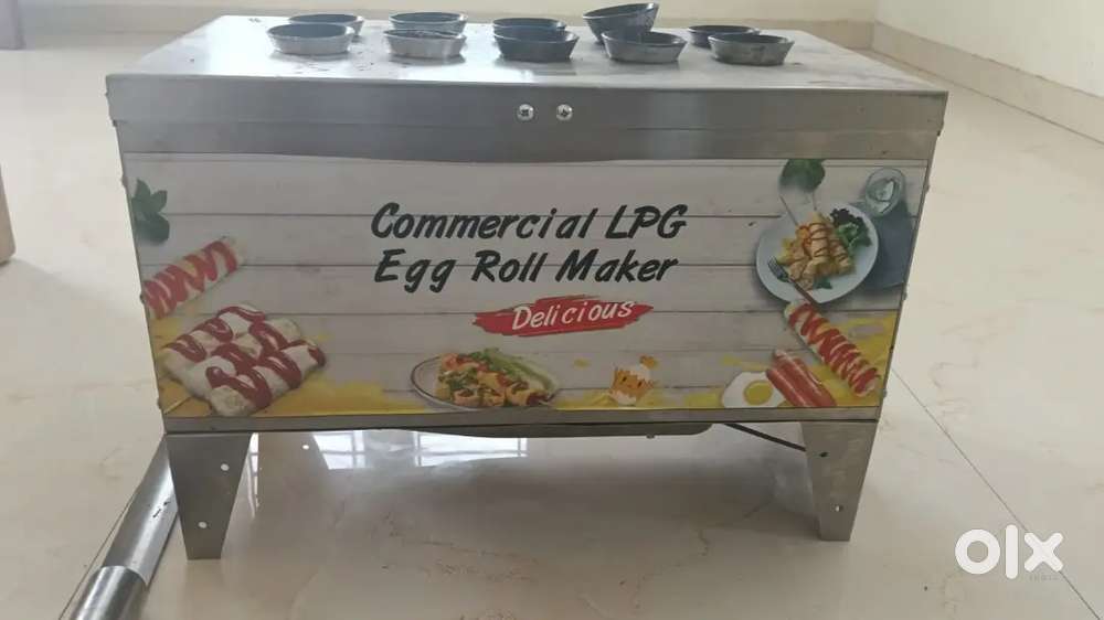 Egg Kulfie machine, Kadai muttai machine, chocolate fountain