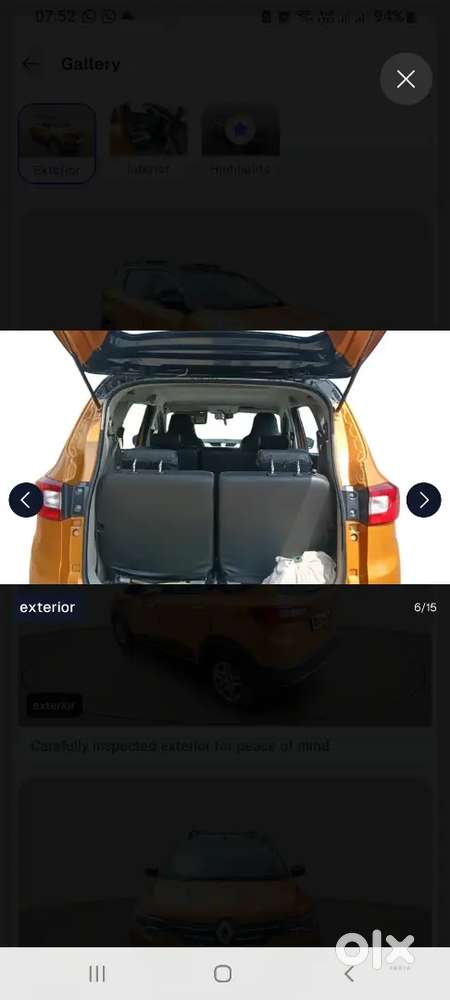 Renault Triber 1.0 Rxz 2021 Dual Tone