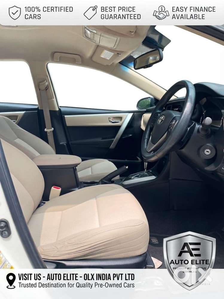 Toyota Corolla Altis [ ] 1.8 G Cvt, 2017, Petrol