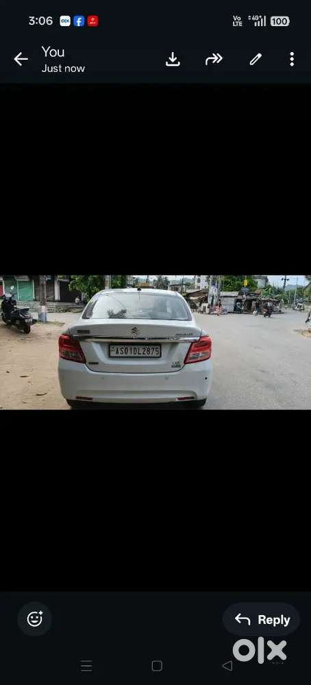Maruti Suzuki Dzire 2017 Petrol 52000 Km Driven