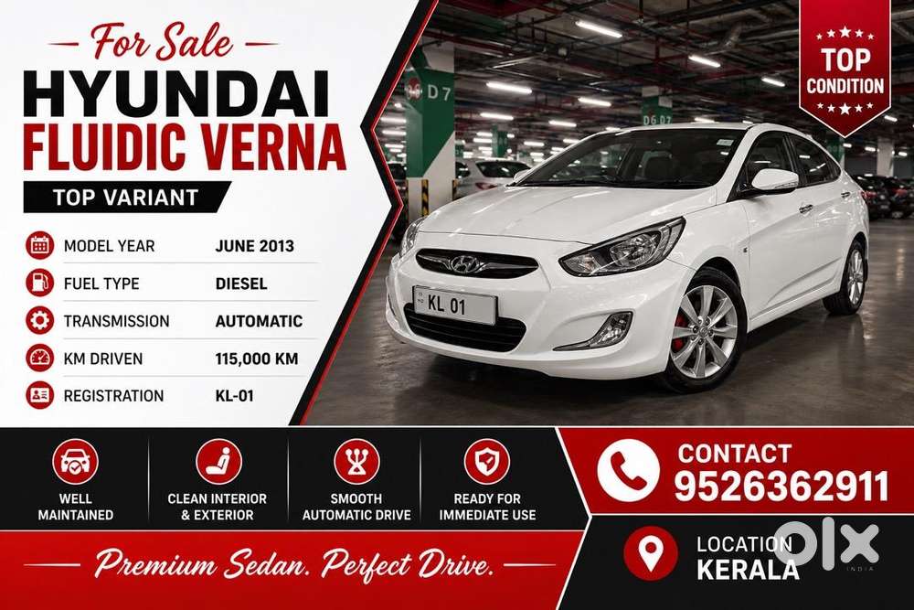 Hyundai Fluidic Verna 2013