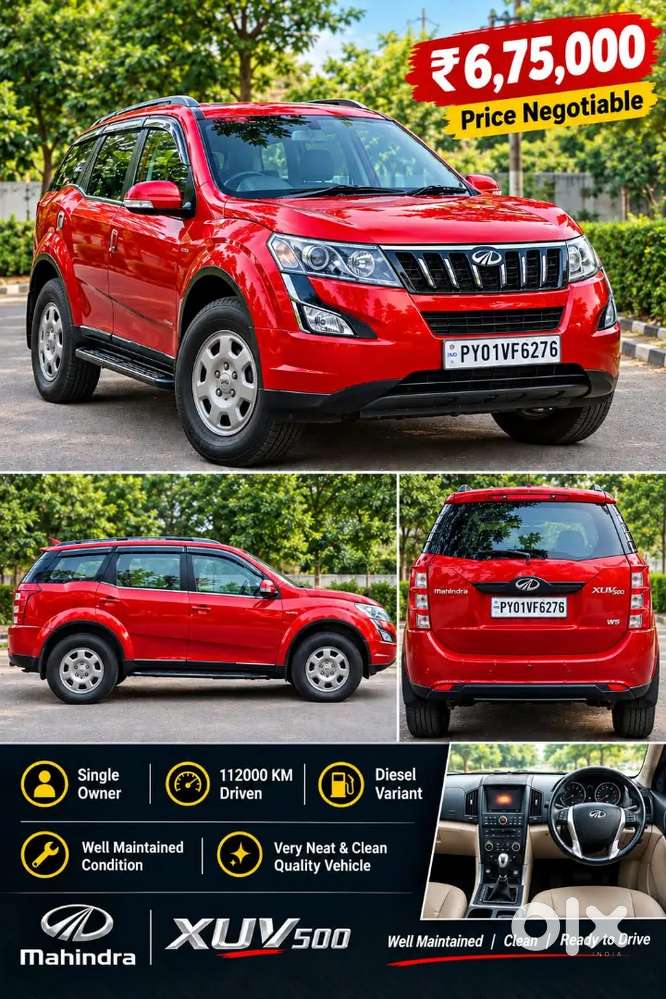 Mahindra Xuv500 2wd 2016 Car