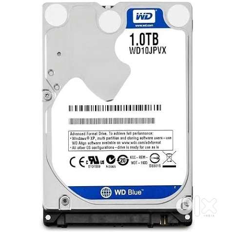 WD BLUE 1TB LAPTOP HDD
