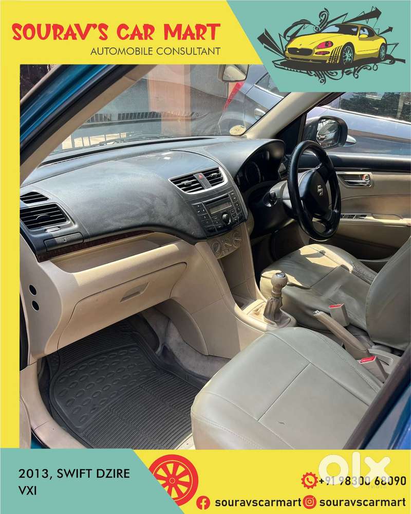 Maruti Suzuki Swift Dzire 1.2 Vxi Bsiv, 2013, Petrol