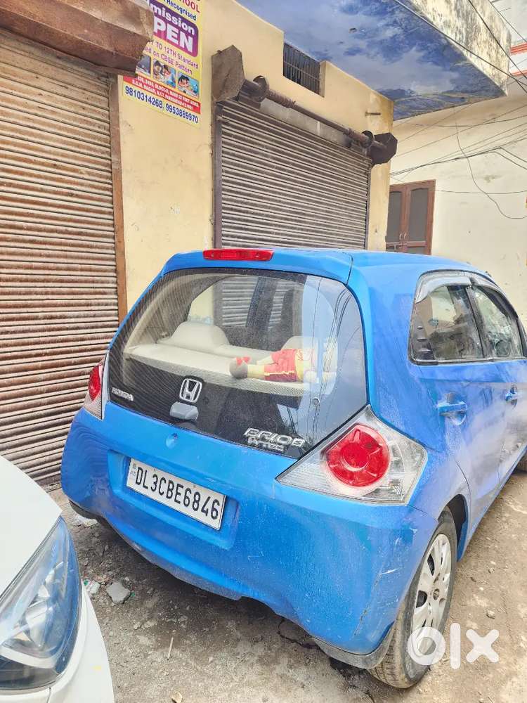 Honda Brio Blue Smt 2012 Petrol