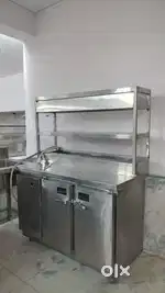 undercounter deep fridges (steel and fibre)