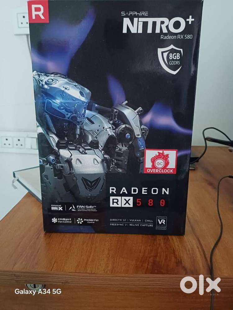 Sapphire rx nitro 580 8gb