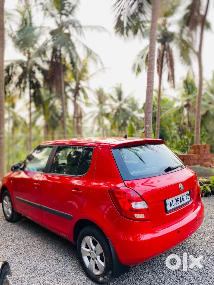 It's Red Colour And Dashboard Is New Like A New Dashboard And Its Ok