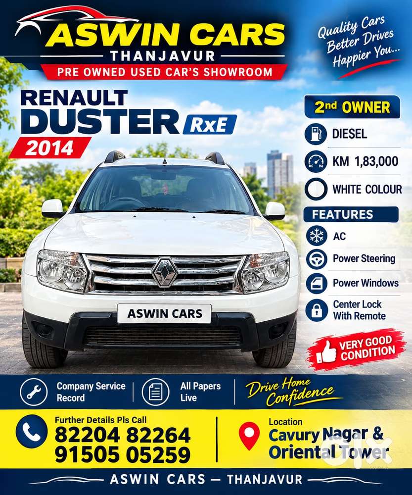 Renault Duster Rxe, 2014, Diesel