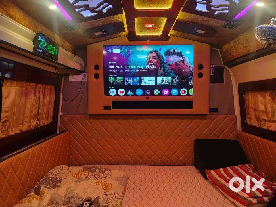 Luxury Campervan  15,000 Km  Force Traveller (3.2l Diesel 6-wheeler)