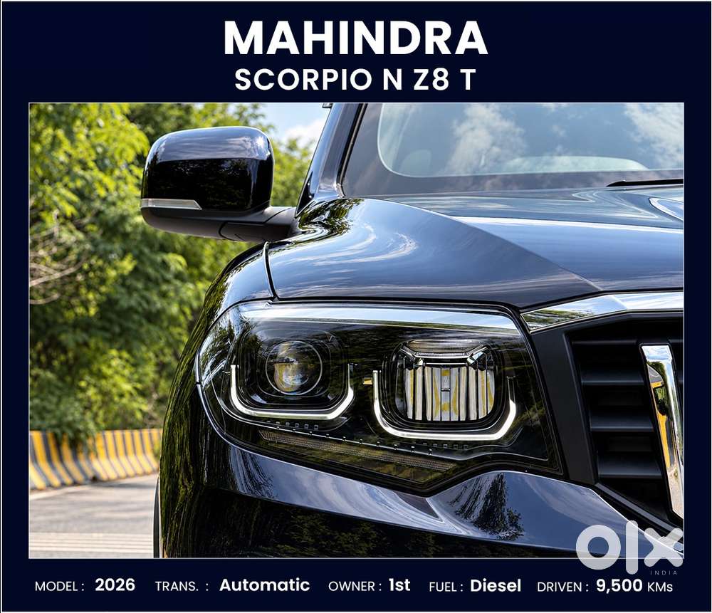 Mahindra Scorpio N Z8 L Diesel At 4wd 7 Str, 2026, Diesel