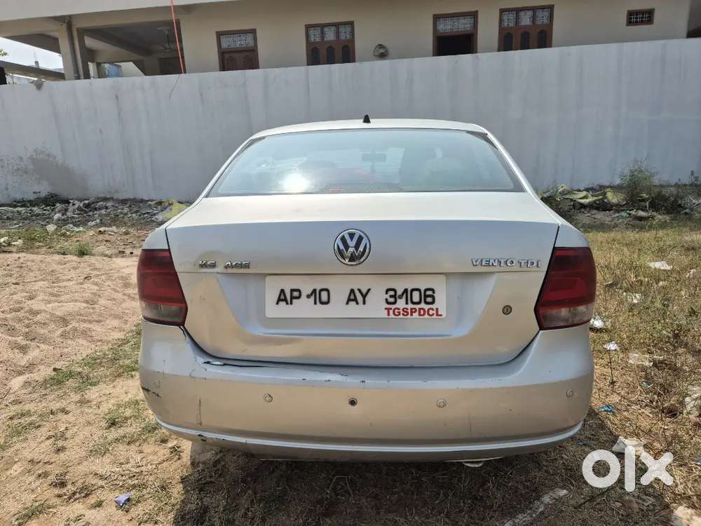 Volkswagen Vento 1.6l Tdi ,model-2011 Diesel,genuine Reading 188955 Km