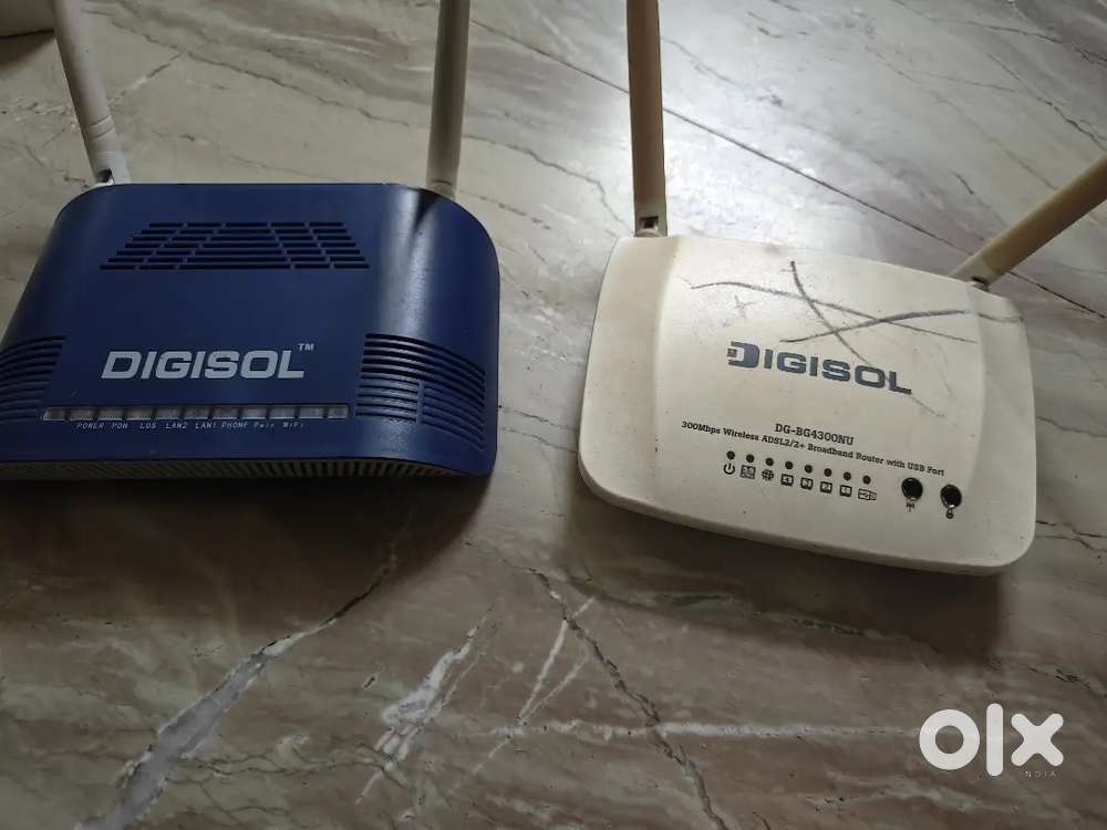 ADSL modem & fibre modem