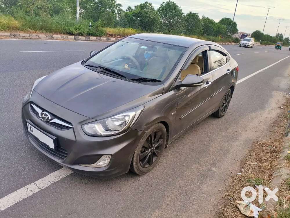 Hyundai Verna Diesel At 2011 Car Good Condition