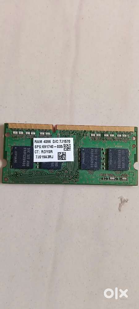 4 GB Laptop RAM