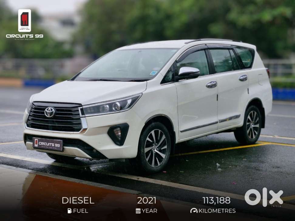 Toyota Innova Crysta Zx 2.4 Diesel 7 Seater, 2021, Diesel