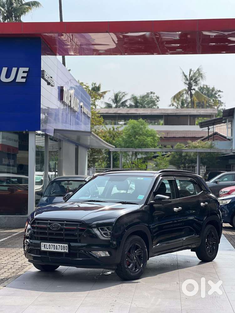 Hyundai Creta 1.5 S Plus Knight Petrol, 2023, Petrol