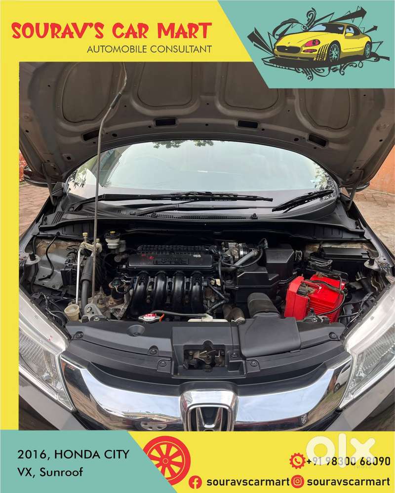 Honda City I Vtec Vx Option, 2016, Petrol