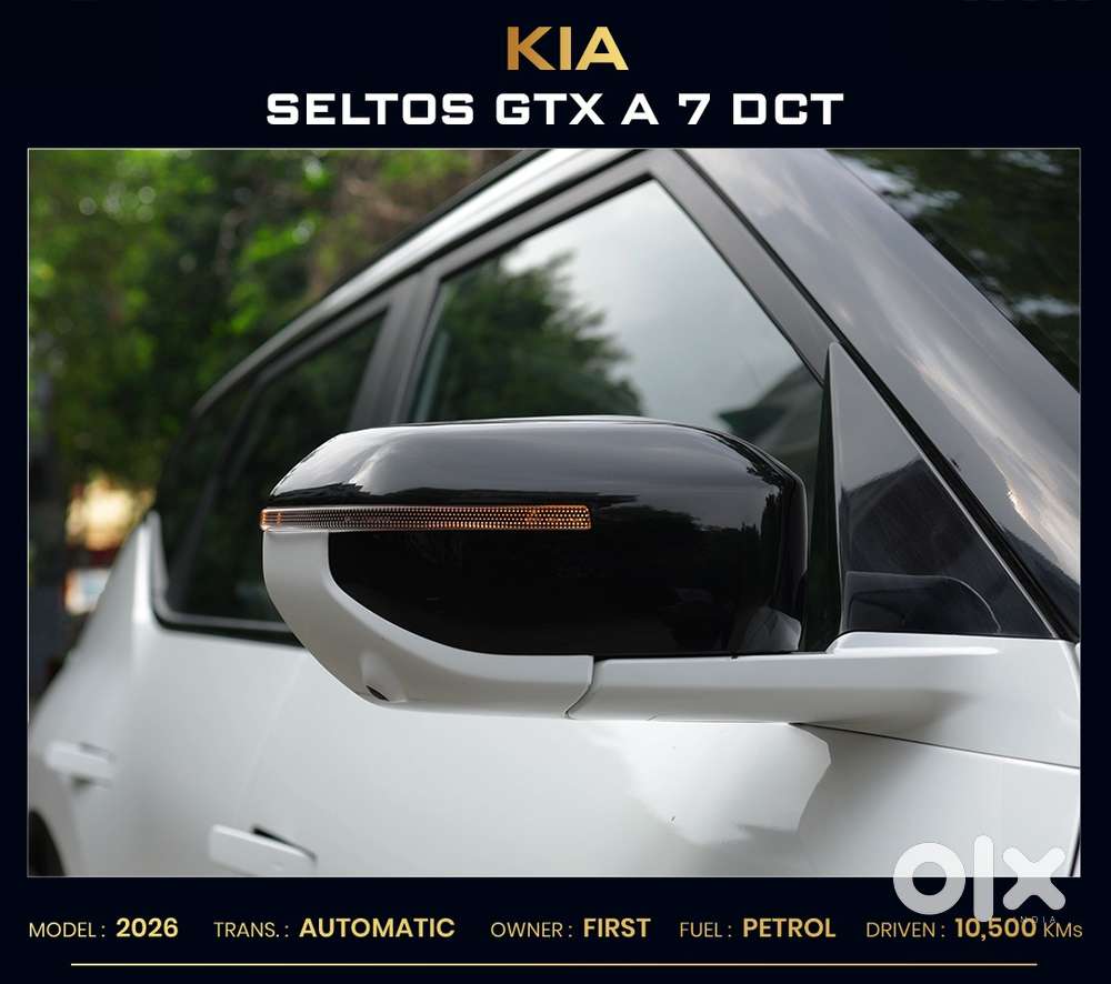 Kia Seltos Gtx Plus 1.5 Turbo Petrol Dct, 2026, Petrol