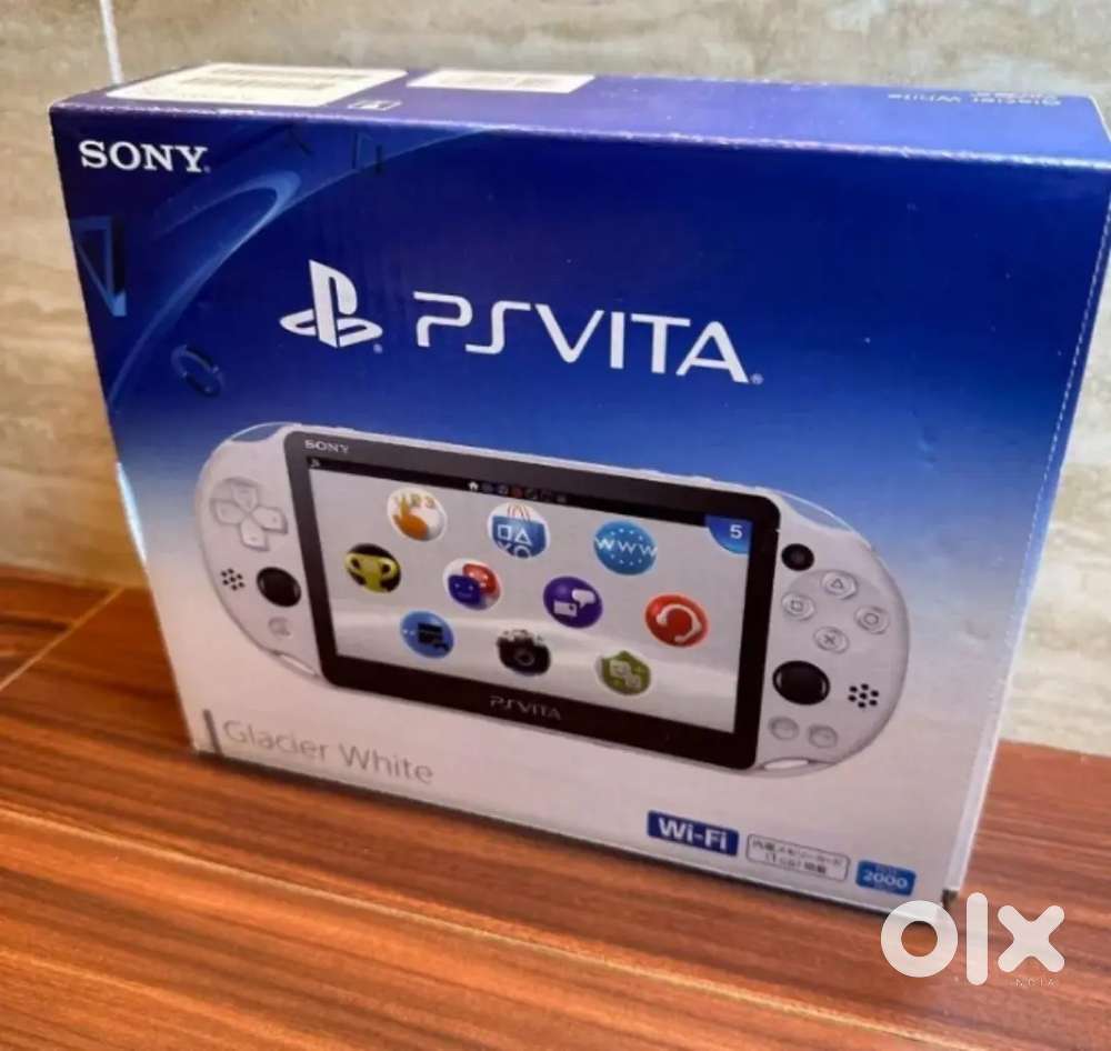 SONY - SONY PSVITA  本体  Glacier White Unused】SONY PlayStation PS Vita Wi-Fi Model Glacier White