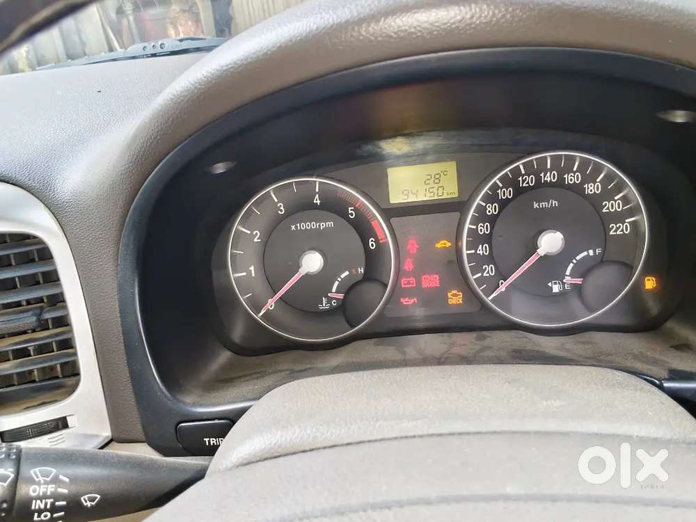 Hyundai Verna Sx At 2009 Diesel Manual
