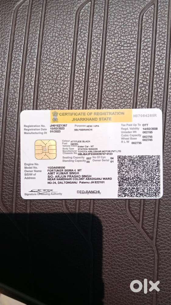 Toyota Fortuner 4x4 Mt 2.8 Diesel, 2023, Diesel