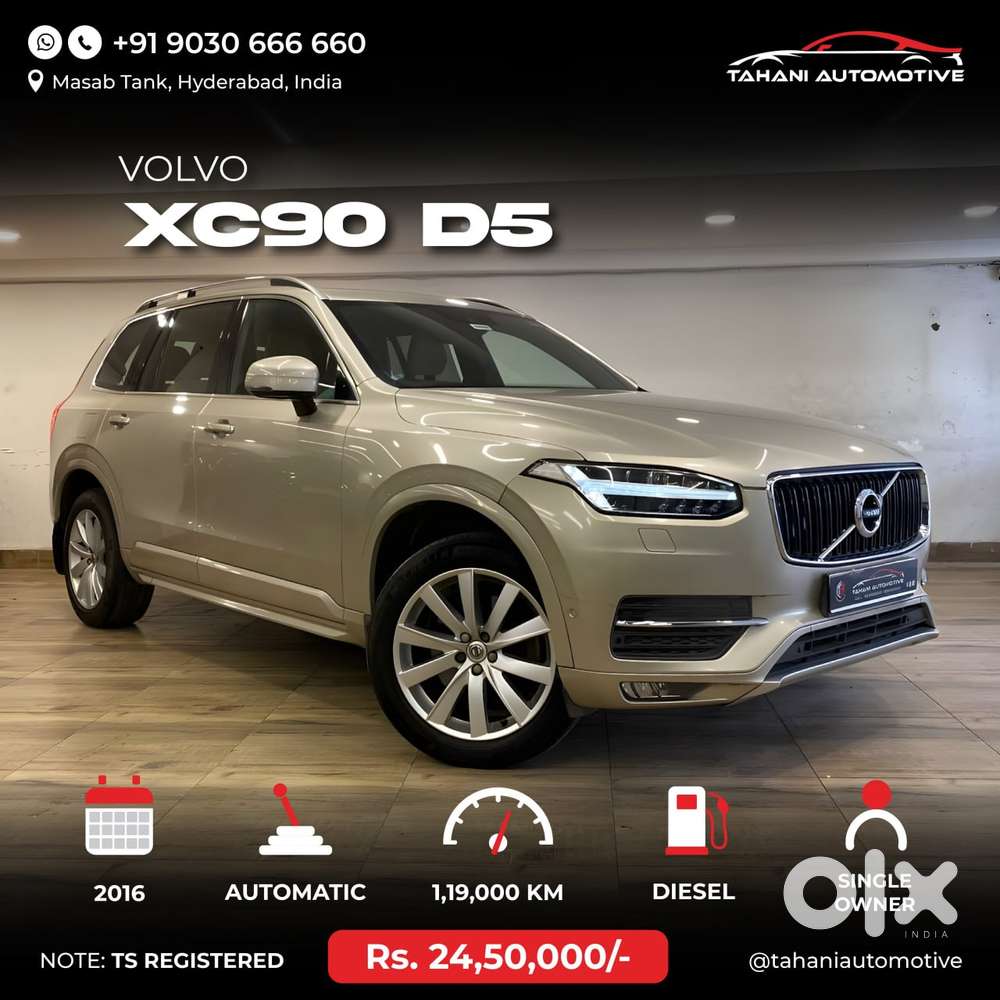 Volvo Xc 90 D5 Awd, 2016, Diesel