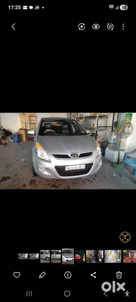 Hyundai I20 2009 Silver
