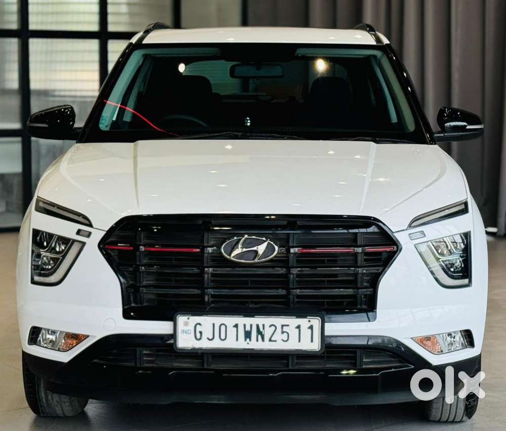 Hyundai Creta 1.5 S Plus Knight Petrol Dual Tone, 2023, Petrol