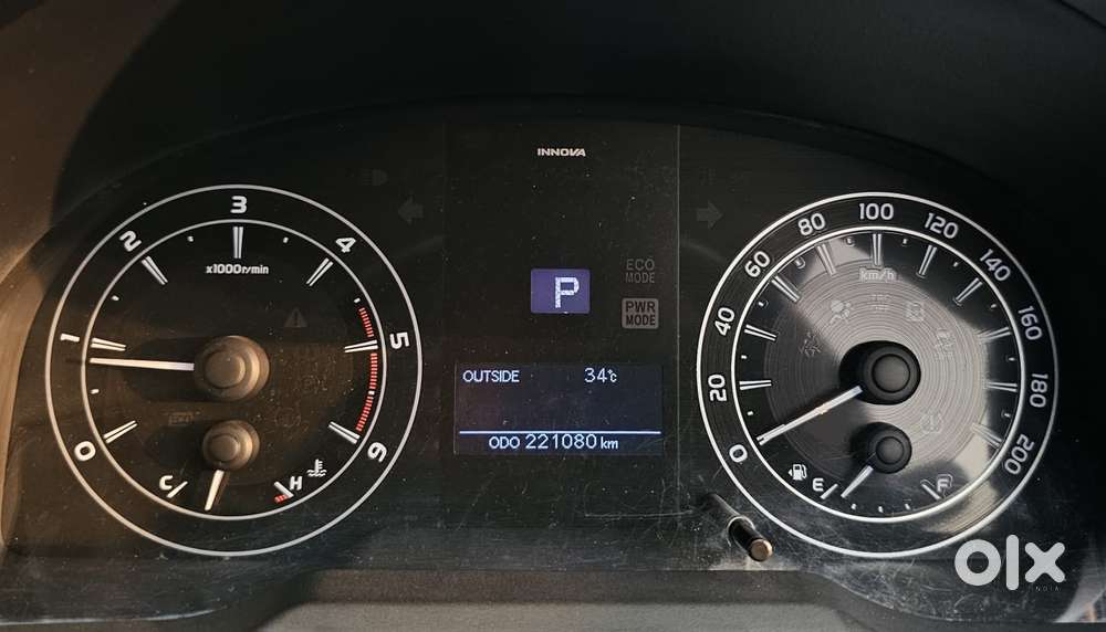 Toyota Innova Crysta G 8 Str, 2016, Diesel