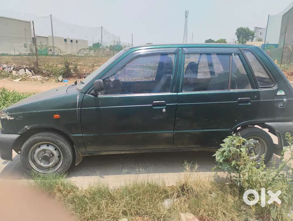 Green Colour Maruti 800