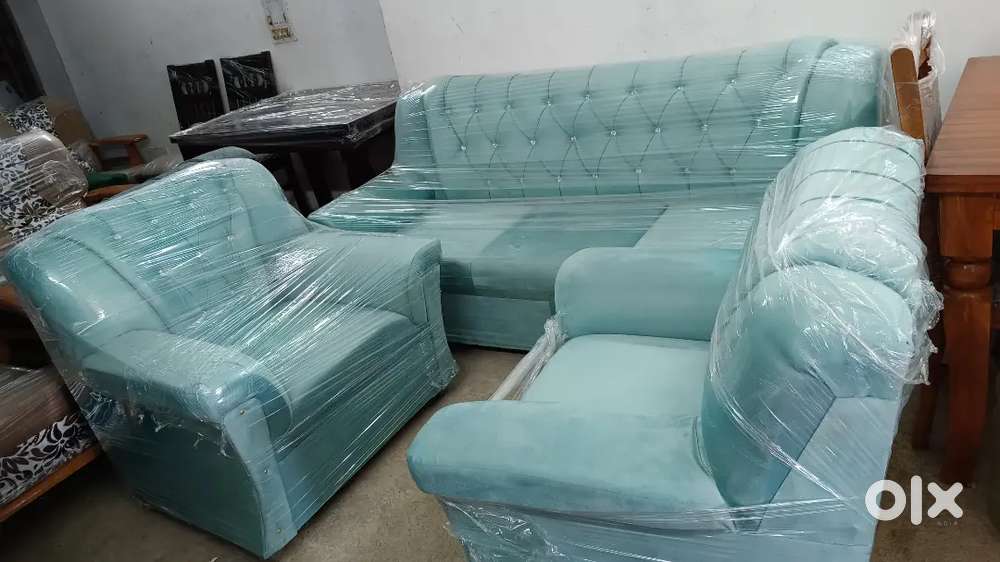 New lexury model 3+1+1 sofa sets at reasonable price