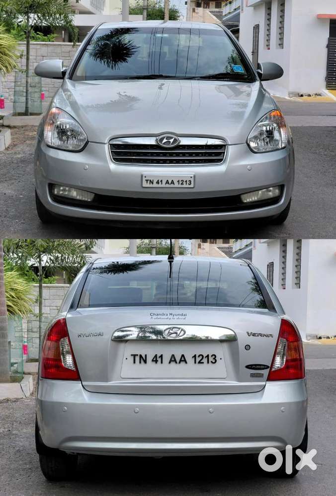 Hyundai Verna Hyundai-verna- -crdi-sx, 2009, Diesel