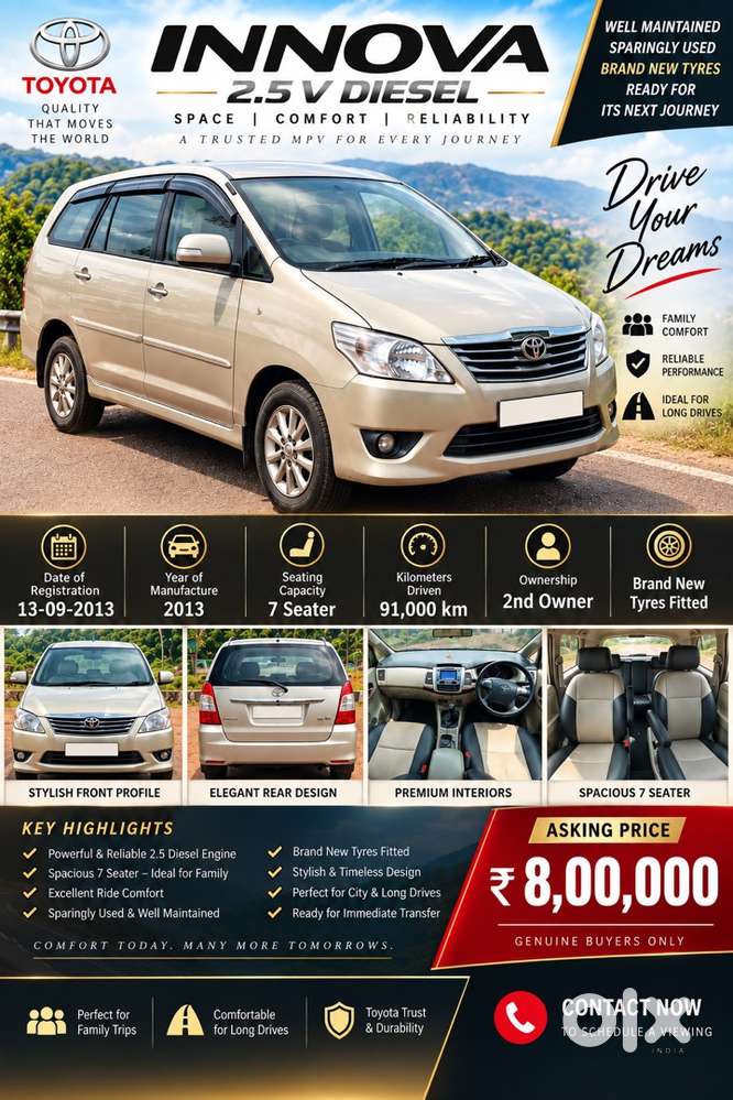 Toyota Innova Diesel 2013