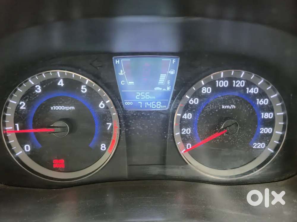 Hyundai Verna Fluidic 2017 Manual 79000 Km