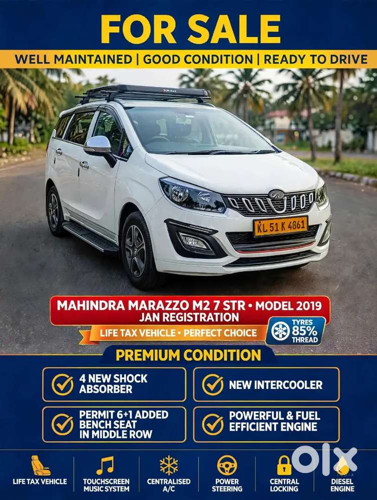 Mahindra Marazzo Diesel 2019 Manual