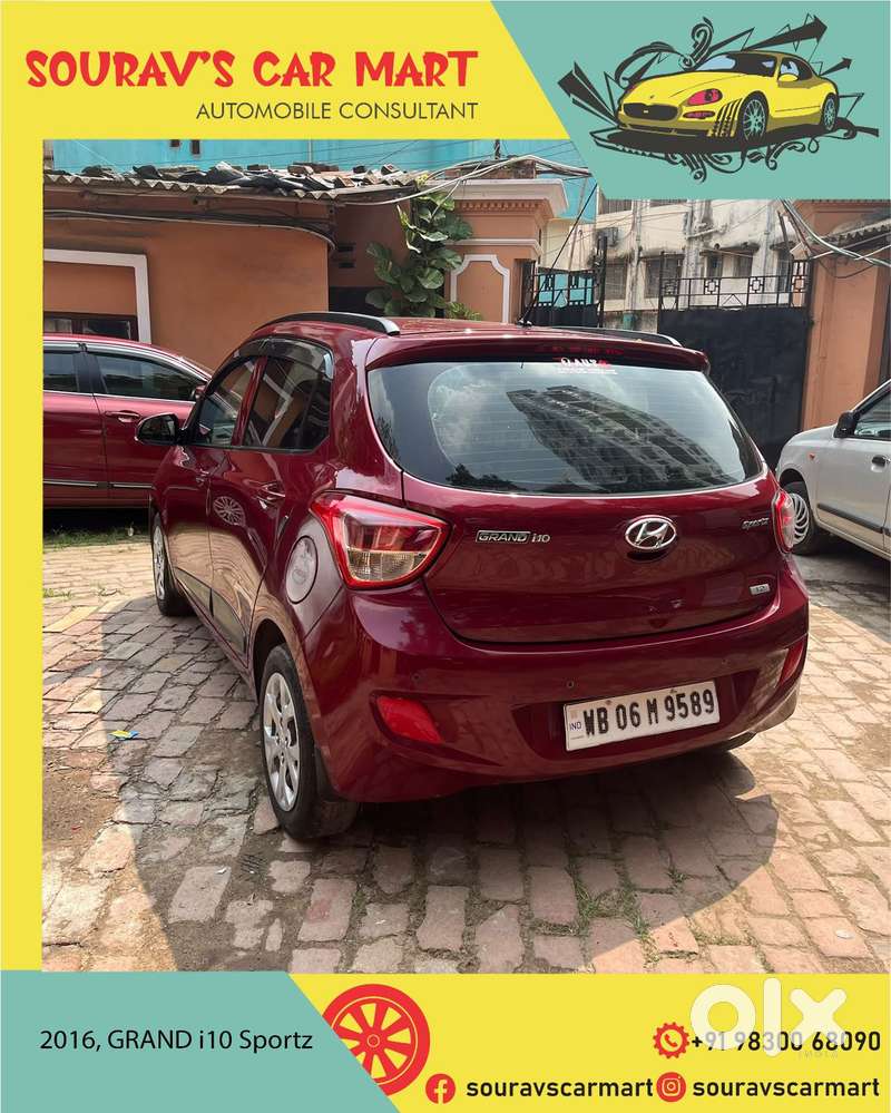 Hyundai Grand I10 Sportz, 2015, Petrol