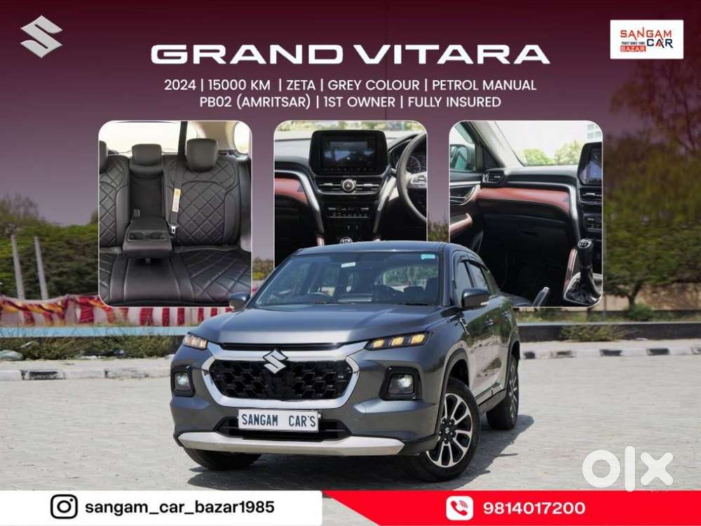 Maruti Suzuki Grand Vitara 1.5 Zeta Smart Hybrid, 2024, Petrol